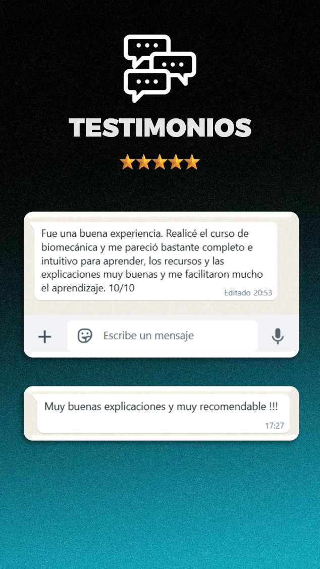 Testimonio de alumno