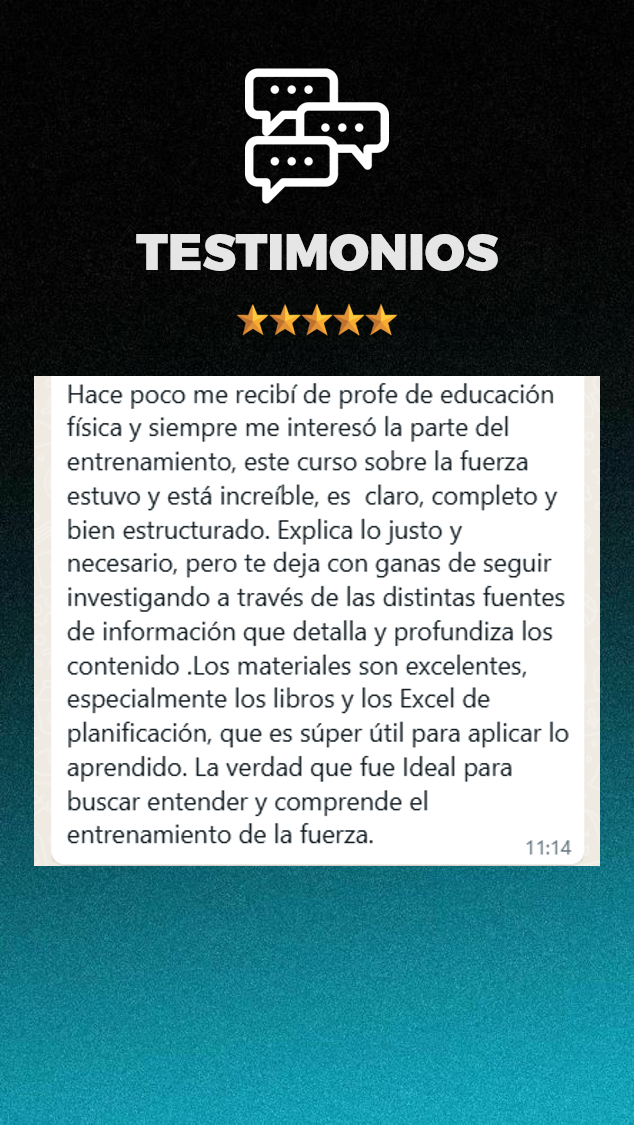 Testimonio de alumno