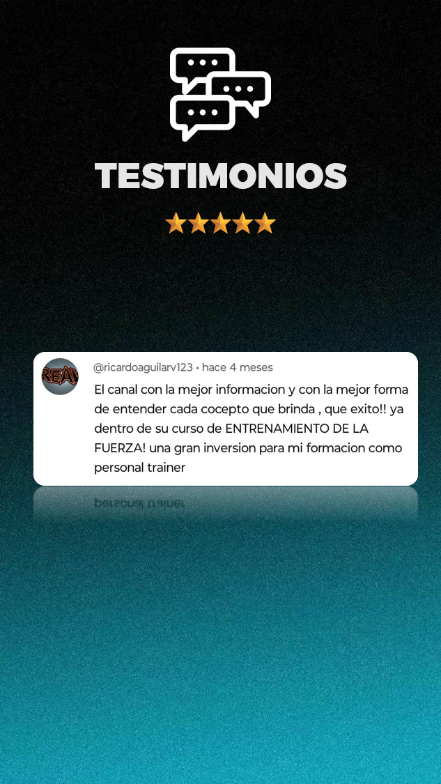Testimonio de alumno