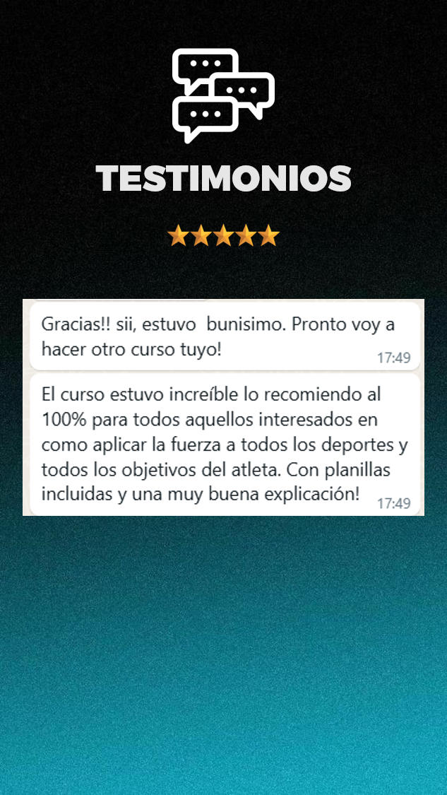 Testimonio de alumno