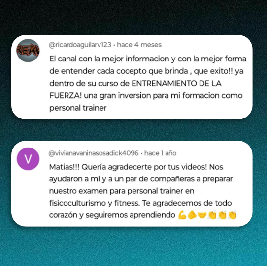 Testimonio de alumno