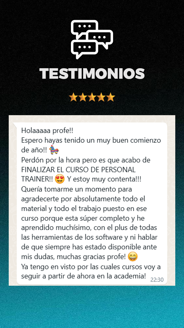 Testimonio de alumno