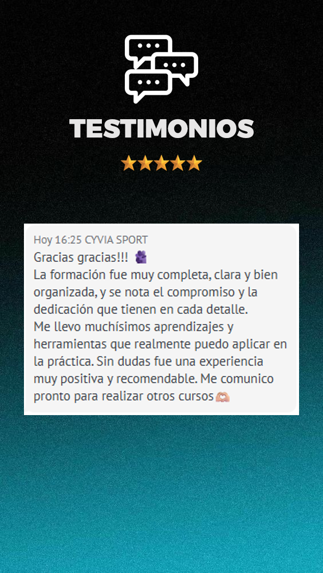 Testimonio de alumno