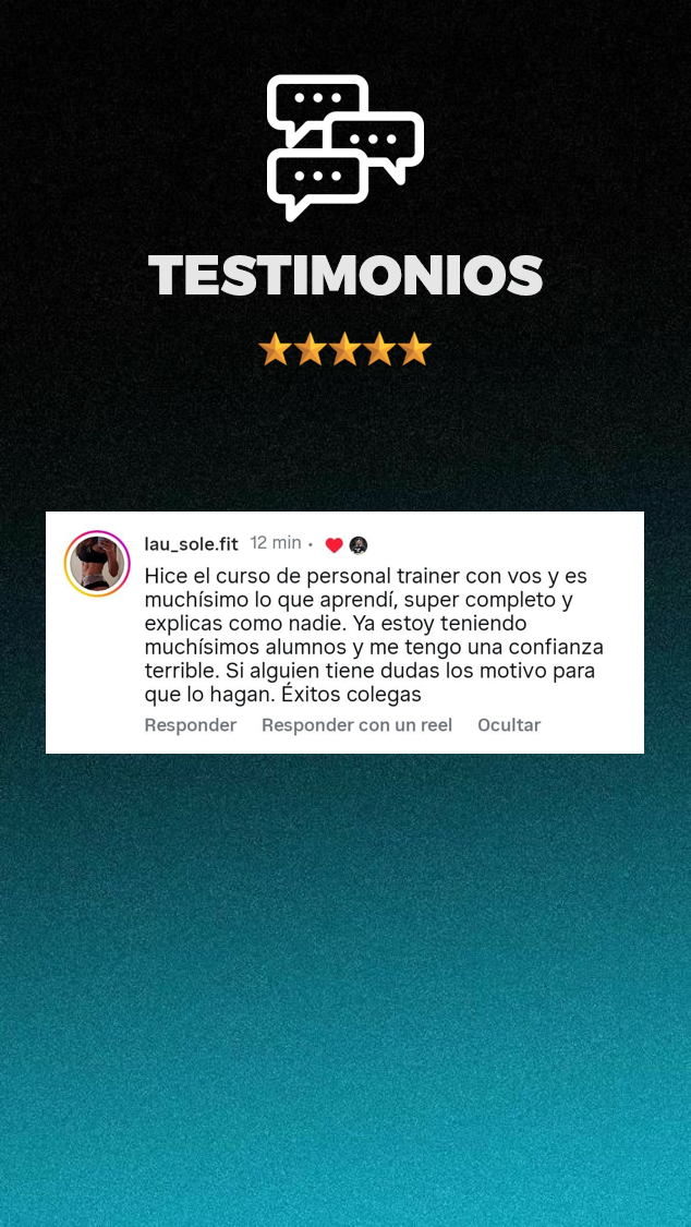 Testimonio de alumno