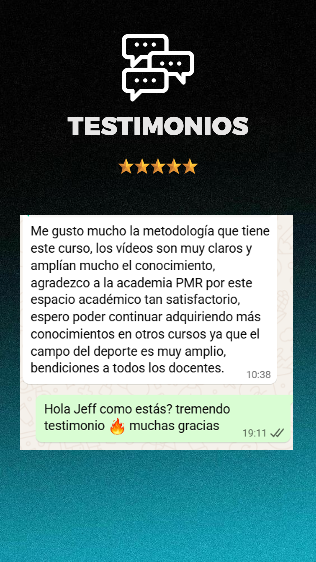 Testimonio de alumno