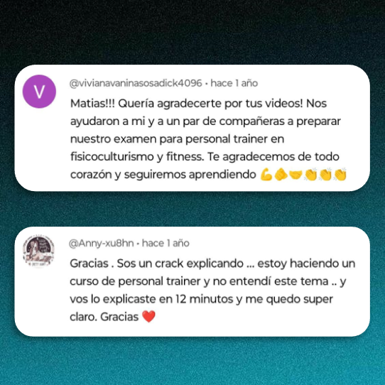 Testimonio de alumno